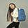Рюкзак GoPack Teens GO24-147M-3  460 г  40x27.5x11 см  синій, фото 11