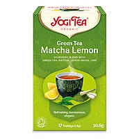 Зелений чай Матча YOGI TEA® з лимоном, 30.6г (17 шт)