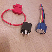 Комплектуючі для автомобільного під'єднання будь-якого приладу реле запобіжник