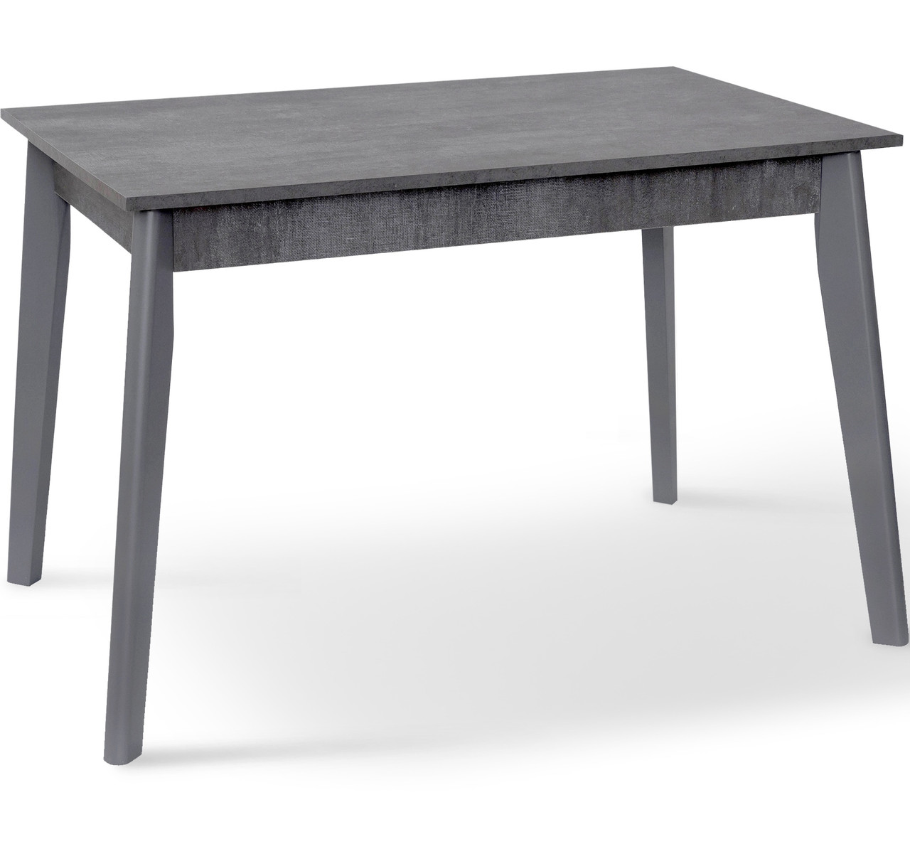 Стіл обідній розкладний Портленд із ламінованого ДСП сірий ТМ Мікс Мебель