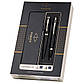 Набір ручок Parker IM 17 Black CT FP+BP в подарунковій упаковці DUOSETS (22192b19), фото 10