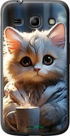 Чехол на Samsung Galaxy Star Advance G350E White cat "5646u-210-71305"