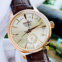Наручний чоловічий класичний годинник Seiko SSA346J1 (SARY082) Presage Automatic Cocktail Time