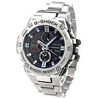 Наручные мужские спортивные оригинальные часы хронограф. Casio G-SHOCK GST-B100D-1AER Bluetooth