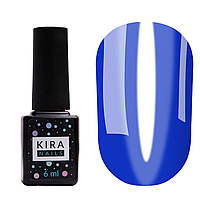 Гель-лак Kira Nails Vitrage №V09 (синий, витражный), 6 мл