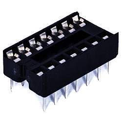 DIP-панелька SCS-14, 14 контактів, вузька