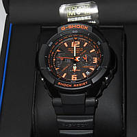 Наручные мужские японские. спортивные оригинальные часы Casio G-Shock GW-3000B-1AJF AVIATOR Sport