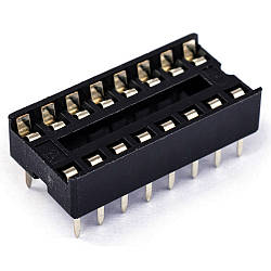 DIP-панелька SCS-16, 16 контактів, вузька