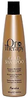 Шампунь для волос - Fanola Oro Therapy Gold Shampoo All Hair Types 300ml