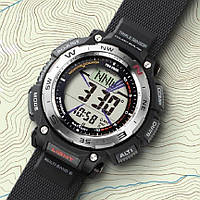 Чоловічий наручний годинник із хронографом від Casio Касіо PRW-3500-1 PROTREK Triple