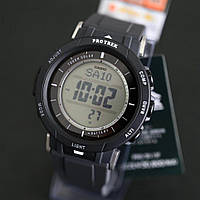 Чоловічий наручний водонепроникний годинник Casio Касіо Pro-Trek PRG-30-1JF Triple Sensor