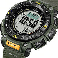 Чоловічий наручний годинник із хронографом від Casio Касіо PRG-240-5ER PROTREK Touch Solar T