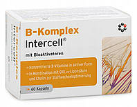 Intercell B-KOMPLEX Вітамін B1 B2 B3 B6 B12 60 капс