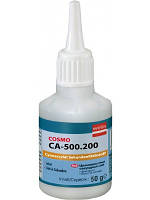 Цианоакрилатний секундний клей COSMO® CA-500.200, тюбик 20 г.