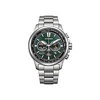 Классические мужские наручные японские. часы Citizen Ситизен CA4570-88X Eco-Drive Chronograph Titanium