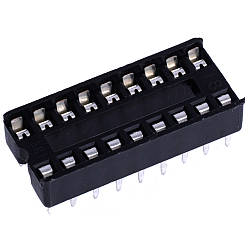 DIP-панелька SCS-18, 18 контактів, вузька