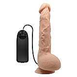 Вибратор Real Extreme Vibrating Dildo 7.5", фото 4