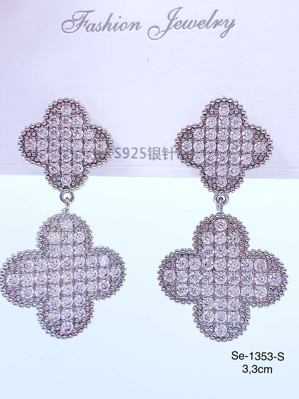 Сережки Stainlees Steel преміум
