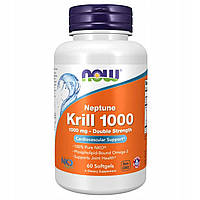 NOW CRYLAY OIL 1000 MAX Neptune Krill OMEGA-3