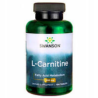 SWANSON L-CARNITINE 500 мг жиросжигателя