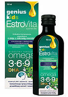 EstroVita OMEGA 3 6 9 DHA Genius Kids ДЛЯ ДІТЕЙ