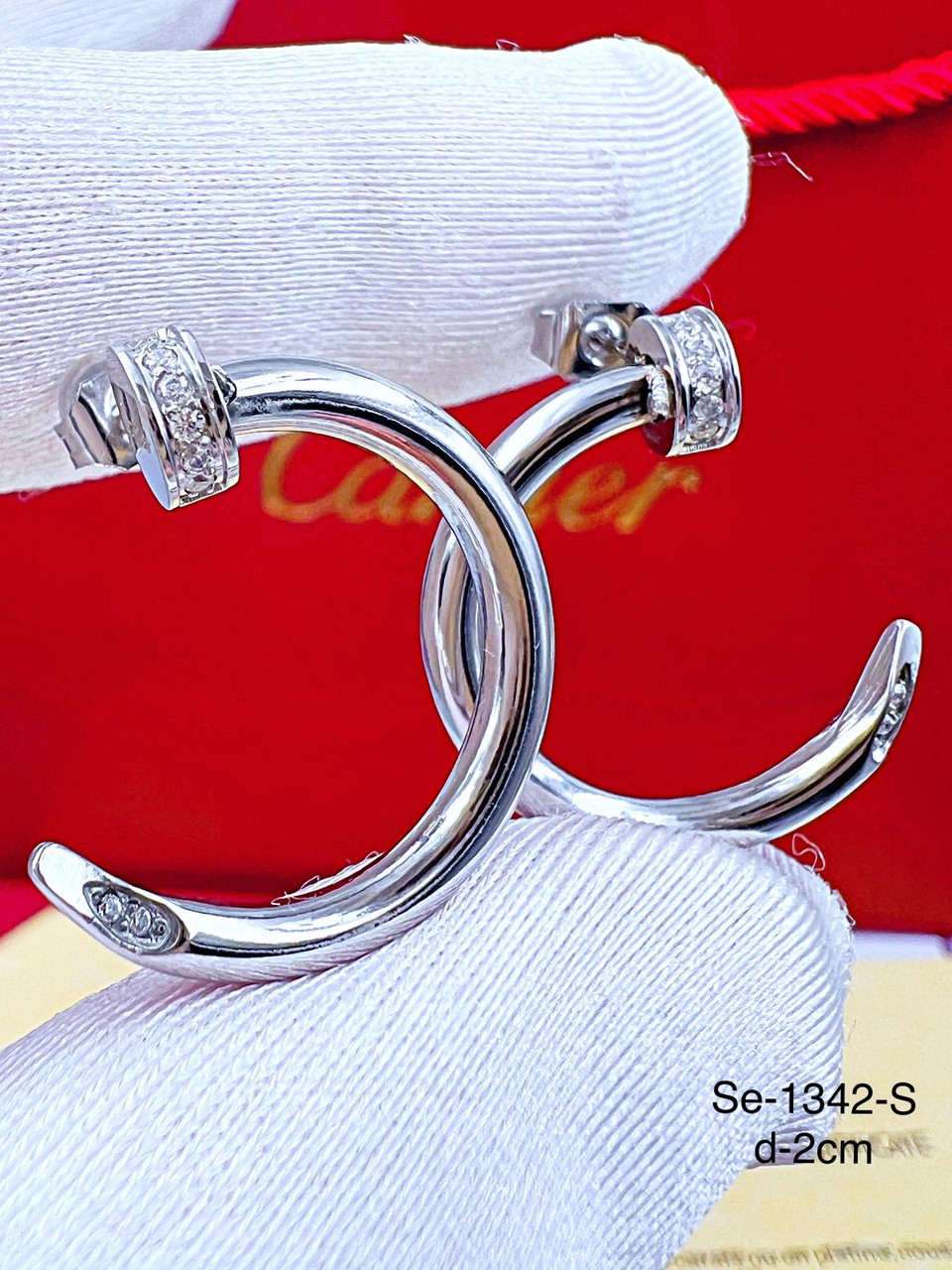 Сережки Stainlees Steel преміум