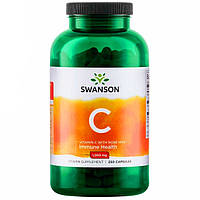 SWANSON VITAMIN C 1000 мг 250 капсул дика троянда