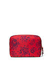 Фірмова Косметичка Victoria's Secret Glam Bag з кишенею, Червона, фото 2