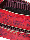 Фірмова Косметичка Victoria's Secret Glam Bag з кишенею, Червона, фото 3