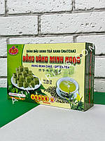 Халва из Маша с зелёным чаем Матча Rong Vang Minh NgocGreen Bean Cake в коробке 280г(24x11.6g) (Вьетнам)2024