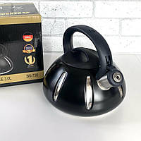 Чайник Benson зі свистком 3 л із нержавіючої сталі