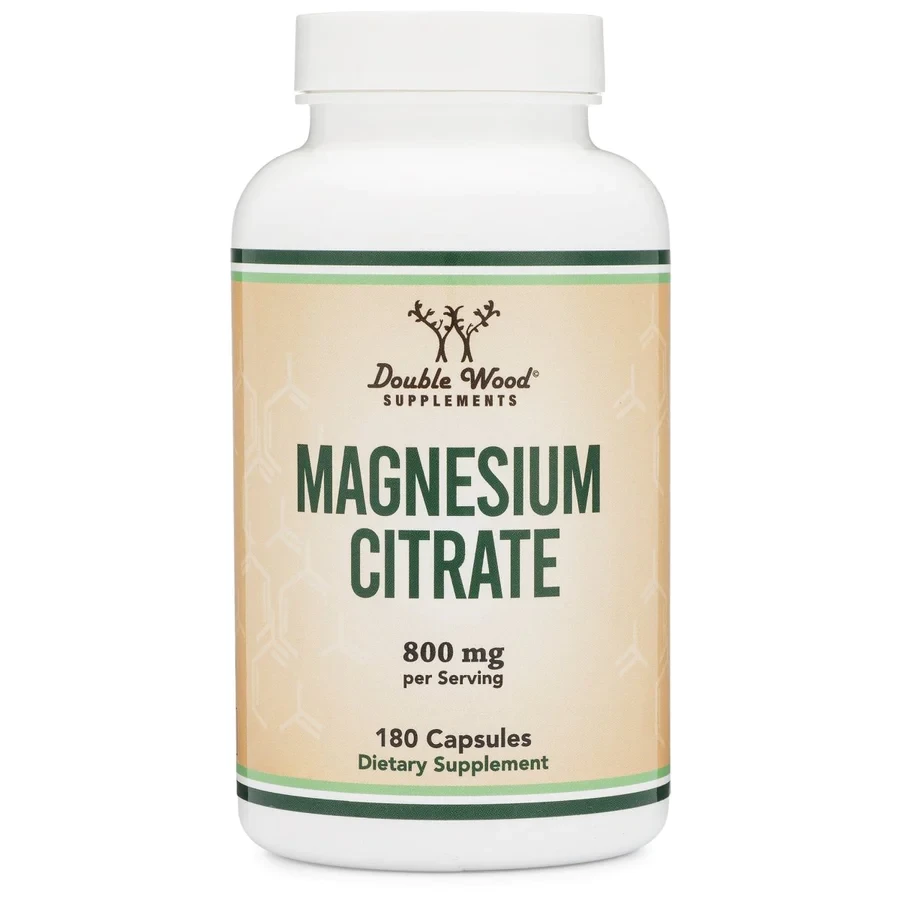 Double Wood Magnesium Citrate ( Магній цитрат) 180 капсул