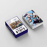 Голографічні Картки  newjeans к-поп  K-POP lomo card картки нью джінс - Attention  - 55 шт, фото 5