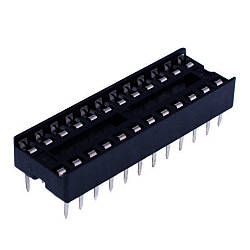 DIP-панелька SCS-24, 24 контакти, вузька