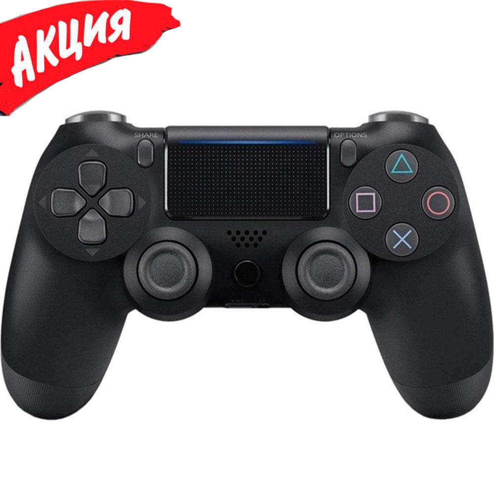 Бездротовий джойстик для PS4 SONY Wireless DUALSHOCK 4 Bluetooth геймпад ігровий USB Чорний dzl