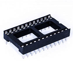DIP-панелька SCL-24, 24 контакти, широка