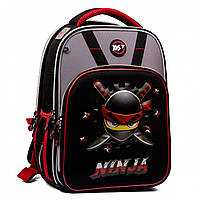 Рюкзак школьный каркасный с ортопедической спинкой Yes Ninja S-78 (559383)