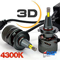 3D LED-лампы H7 4300K для линз (9-32В) - B-Power N1C LED 3D H7 4300K 28000Lm 110W (комплект)