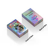Голографічні Картки  newjeans к-поп  K-POP lomo card картки нью джінс - Bunny land - 55 шт, фото 7