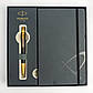 Набір Parker ручка кулькова IM 17 Premium Black GT BP + блокнот Parker + в подарунковій упаковці GIFT24 (24032b24), фото 2