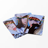 Голографічні Картки  newjeans к-поп  K-POP lomo card картки нью джінс - OMG - 55 шт, фото 4