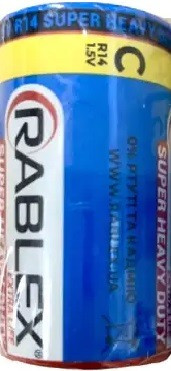Батарейка R14 Rablex, фото 1