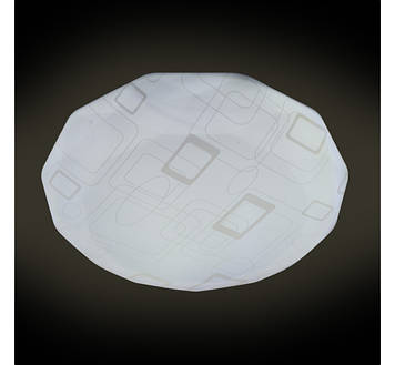 Стельовий світлодіодний світильник 12W Brille з акриловим білим плафоном 5900-6500K IP20 W-638