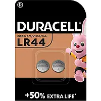 Батарейка Duracell LR44 (AG13/А76/V13GA) 1.5В 2шт