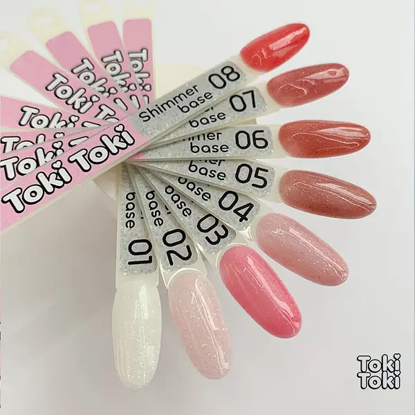 Кольорова база Toki-Toki Shimmer base № 04