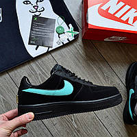 Мужские кроссовки Nike Air Force 1 Low SP Tiffany And Co. 'BLACK/TIFFANY BLUE'