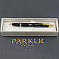 Ручка Parker кулькова IM 17 UKRAINE Black GT BP Тризуб ЗСУ (22032_T039y), фото 4