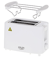 Тостер  на 2 скибочки Adler AD 3223