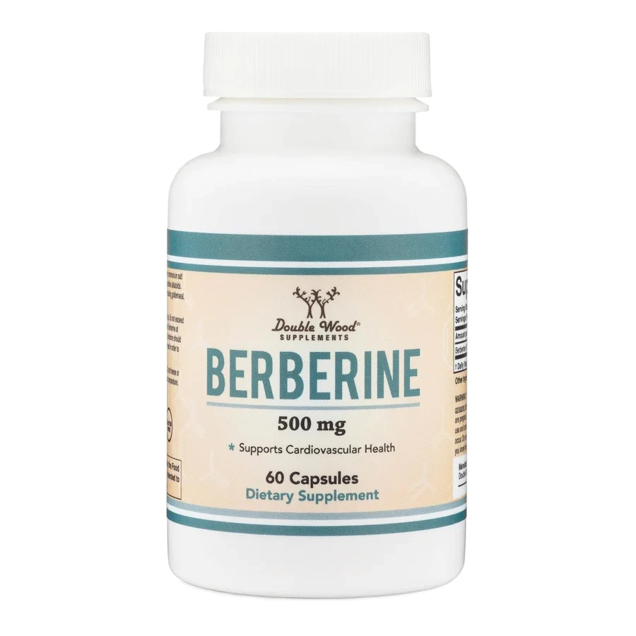 Double Wood Berberine 500 mg 60 capsules ( Берберин)