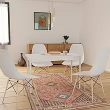 Стіл обідній прямокутний (1180х580мм) у кухню, вітальню з ЛДСП Моно Неман